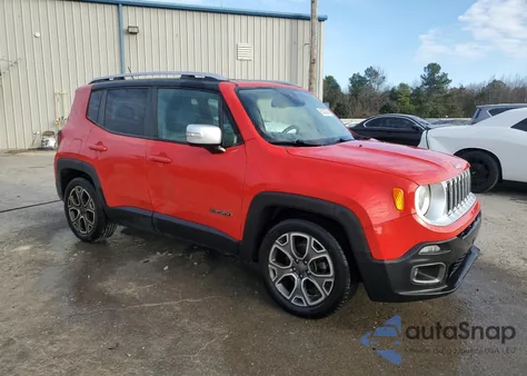 2017 Jeep Renegade Limited from USA, damaged, VIN ZACCJADB9HPE47167